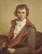 Jacques-Louis  David Portrait of the Artist (mk05) oil painting on canvas
